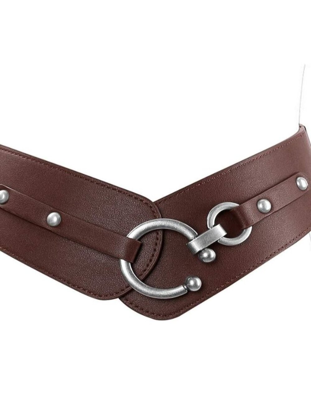 Women's Elastic Wide Belts Retro Stretchy Belt Vintage Cinch Belts for Dresses C